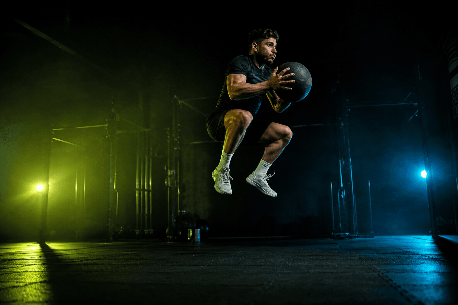 Reactive layer: absorb force, then express it immediately — not after a pause.